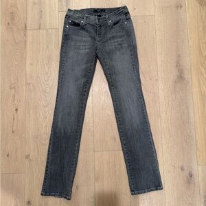 White House Black Market Women's Skinny Gray Jeans